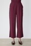 Pants with Elastic Waist and Loose Legs - 2