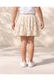 Girls Beige Organza Skirt - 3