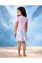 Girls Pink Barbie Graphic Swimwear Set - 4