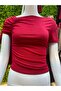 Ruched off-The-shoulder