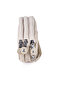 Krinkıl / Klinkır Waterproof 3 Zippered Ankle Strap Mini Wallet Makeup Clutch Bag Cream 1115Kb - 5