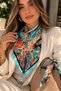 Fular Hair Accessory Turquoise Bag Stunning Product That Can Be Used as Accessory and as a Bandana 50X50 - 2