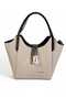 Women's Daily Use Zippered Classic Tote Adjustable Crisscross Straps Hand and Shoulder Bag Shoulder Bags