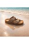 Ll-S962-001 Mink Unisex Double Buckled Suitable for Daily and Beach Use Slipper - 3