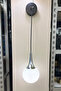 Rains Silver Chrome (White) Glass Wall Sconce - 3