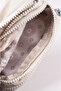 Krinkıl / Klinkır Waterproof 3 Zippered Ankle Strap Mini Wallet Makeup Clutch Bag Cream 1115Kb - 6