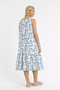 Women's Dress - Muslin Patterned Strap Dress - 3045 - 3
