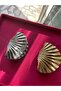 Milena Istanbul Metal Large Size Mussel Clasp Buckle - 3