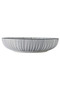 وعاء سيراميك مزجج MKPBOWLS42 بخط أسود منقوش - 2