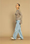 Ripped Detailed Knitwear Sweater-Mink - 2