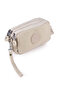 Krinkıl / Klinkır Waterproof 3 Zippered Ankle Strap Mini Wallet Makeup Clutch Bag Cream 1115Kb - 3