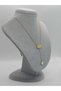 Good Luck Written Dangle Star Yellow Color Steel Necklace Luck Auspicious Symbol Good Luck Steel Necklace - 7