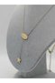 Good Luck Written Dangle Star Yellow Color Steel Necklace Luck Auspicious Symbol Good Luck Steel Necklace - 6