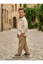 Single Strap Khaki Green Casual Classic Children's Shoes - 2
