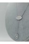 Happy Written Smiling Face Steel Necklace Happiness Entertainment Themed Luck Auspicious Symbol Steel Necklace - 8