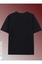Unisex Women Men Wild Rose Printed Oversized Comfortable Daily Use Combed Cotton T-Shirt - 2