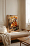 One Piece Wooden Framed Painting Tk3721