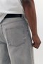 Baggy denim bermuda - 4