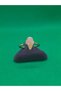 Ice Cream Model Steel Children's Ring with Colorful Enamel Embroidery, Yellow Gold Color Plated, Adjustable Size