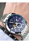 Silver Color Busines Automatic Original Mechanism Men's Wristwatch + Bracelet with Gift - 5