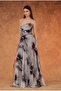 rochie eleganta cu inchidere tip corset - 3