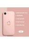 iPhone 17E Compatible Soft Silicone Phone Case with Velvet Inside and Camera Protection Apple Pattern - 2