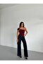 One Shoulder Buckle Detailed Blouse - 3