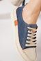 Norve Bound Genuine Leather Women's Shoes Denim Suede - 5