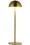 YU WELL Rechargeable LED Desk Lamp Touch Control, Metal Table Lamp 3 Modes Gold 32CM