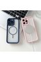 حافظة هاتف سيليكون شفافة متوافقة مع هاتف iPhone 14 Plus من Magsafe Wireless Corner - 7