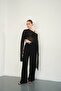Asymmetric Cut Sheer Cape - 5