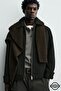 Zra Model Four Seasons Shirt Collar Old Money Culture Melton Fabric Men's Jacket Coat