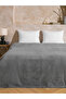 Lcw Home Gray Double Plush Blanket 200X220 cm