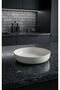 Modern Porcelain 20 cm Matte White Salad Plate Serving and Presentation Bowl