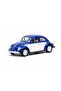 1:32 Scale 1967 Volkswagen Classical Beetle Diecast Model Car with Opening Doors-Blue - 2