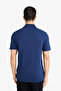 Slim Fit Indigo Men's Polo Neck T-Shirt M6609Az/In131 - 5
