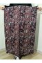 Elastic Waist Patterned Medium Thickness Combed Cotton Fabric Maxi Length Mother's Skirt, Prayer Skirt Size 38-50 - 7