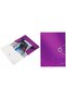 Wow Stretchy folder, PP plastic - metallic purple