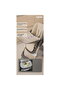 Adjustable, foldable dining chair, brown - 3