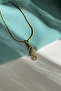 Zircon Stone Sea Horse Necklace