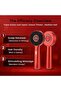 Electric Scalp Massager Brush with LED Therapy – Hair Growth Massage Comb with 6ml Oil Applicator - 7