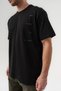 Knockout Back Design Detailed Crew Neck Oversized T-Shirt - 6