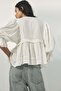 Lace-trimmed cotton blouse - 5