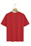 Women's Rabbit Printed Oversized Crew Neck T-Shirt Loose Fit - 4