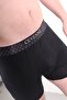 3-Piece Men's Boxer Briefs 95% Cotton Breathable Mi̇dni̇ght Series | - 5