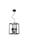 Pendul Antigo, 1 x E14, negru