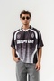 Raptor Jersey Polo Yaka Oversized Jersey T-Shirt - 3