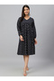 Premium pure cotton dress with prints - Indo Western wear for women - 4