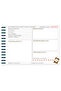 120 Book Reading Diary / 60 Sheets (120 Pages) - 21X15 cm Pvc Coated Cardboard Cover - 3