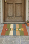 Retro Welcome Digital Print Pcs Home Office Workplace Door Front Outside Mat 45X70Cm - 2